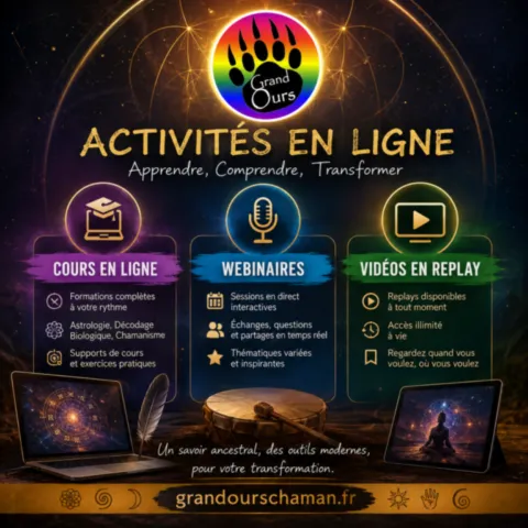 Activités Chamaniques en Ligne Activités Chamaniques en Ligne