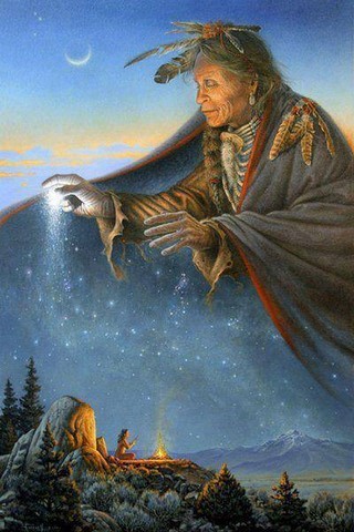 Quête de vision Grand Ours Chaman