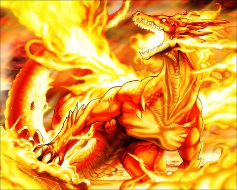dragon d'eau animal totem