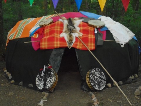 hutte de sudation, inipi