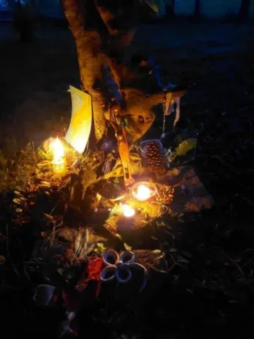 activité chamanique avec grand ours chaman