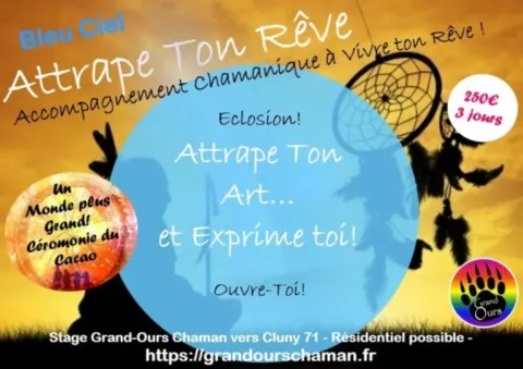 Stage Attrape Ton art stage chamanique attrape ton Art