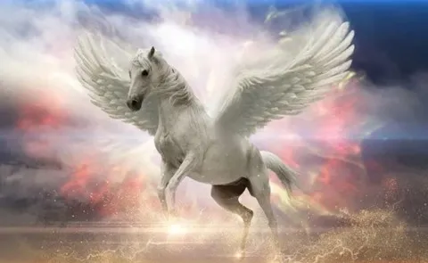 Pégase Pégase animal totem fantastique