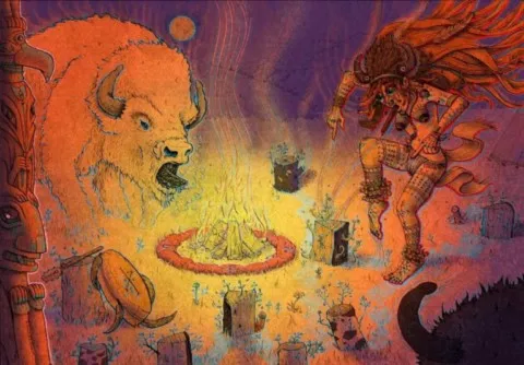 Ensauvagement chamanique