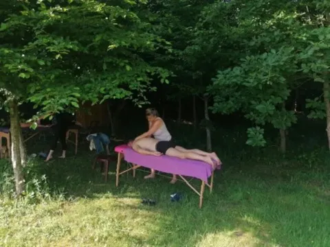 activité chamanique avec grand ours chaman