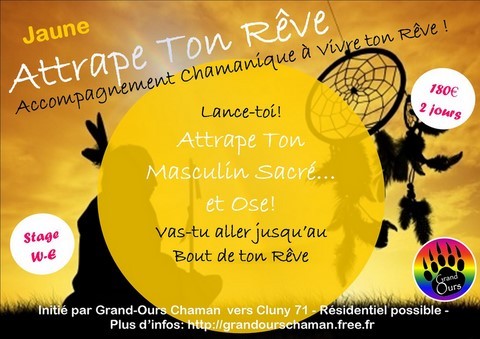 stage chamanique masculin sacré